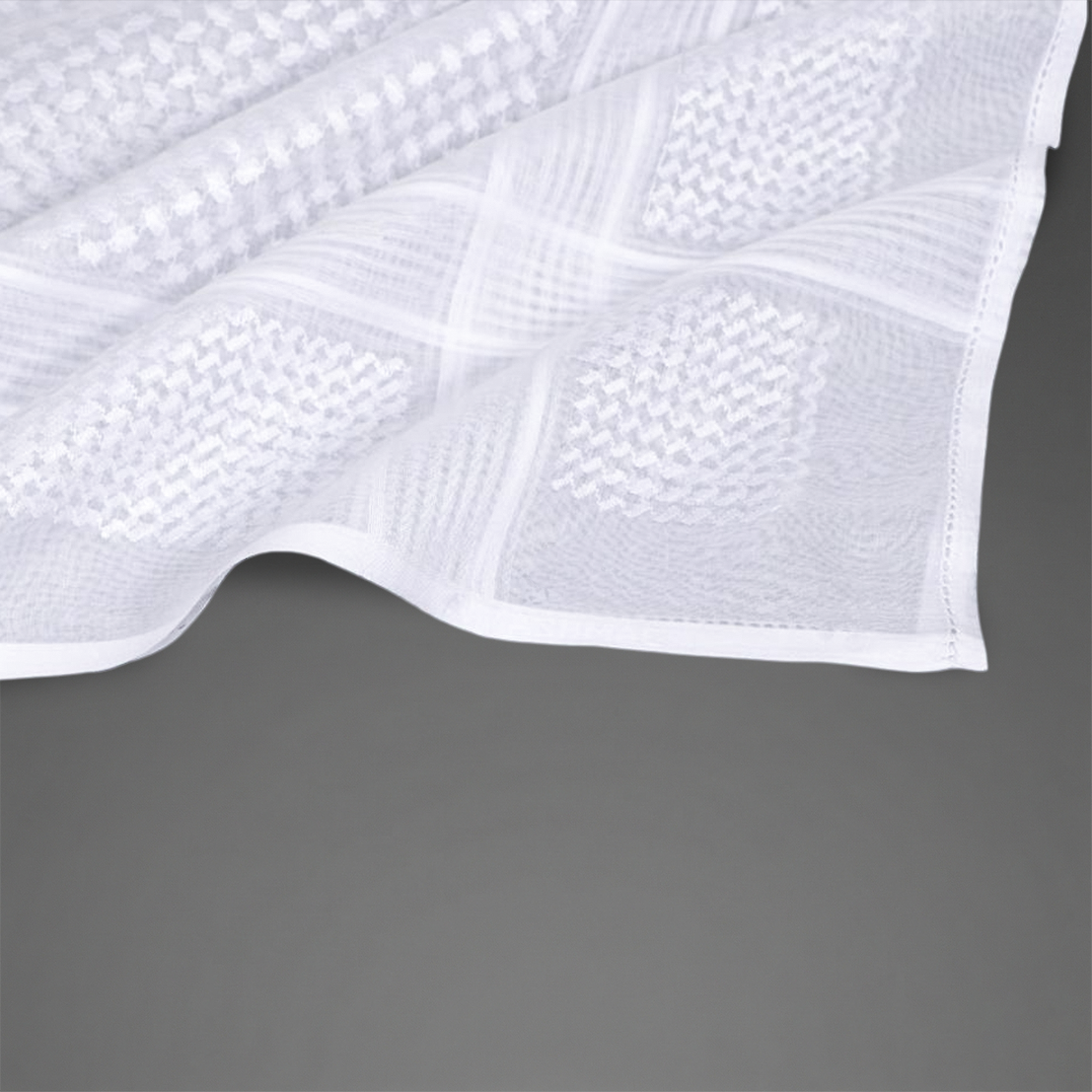 My Respect White Shemagh – R2 Signature