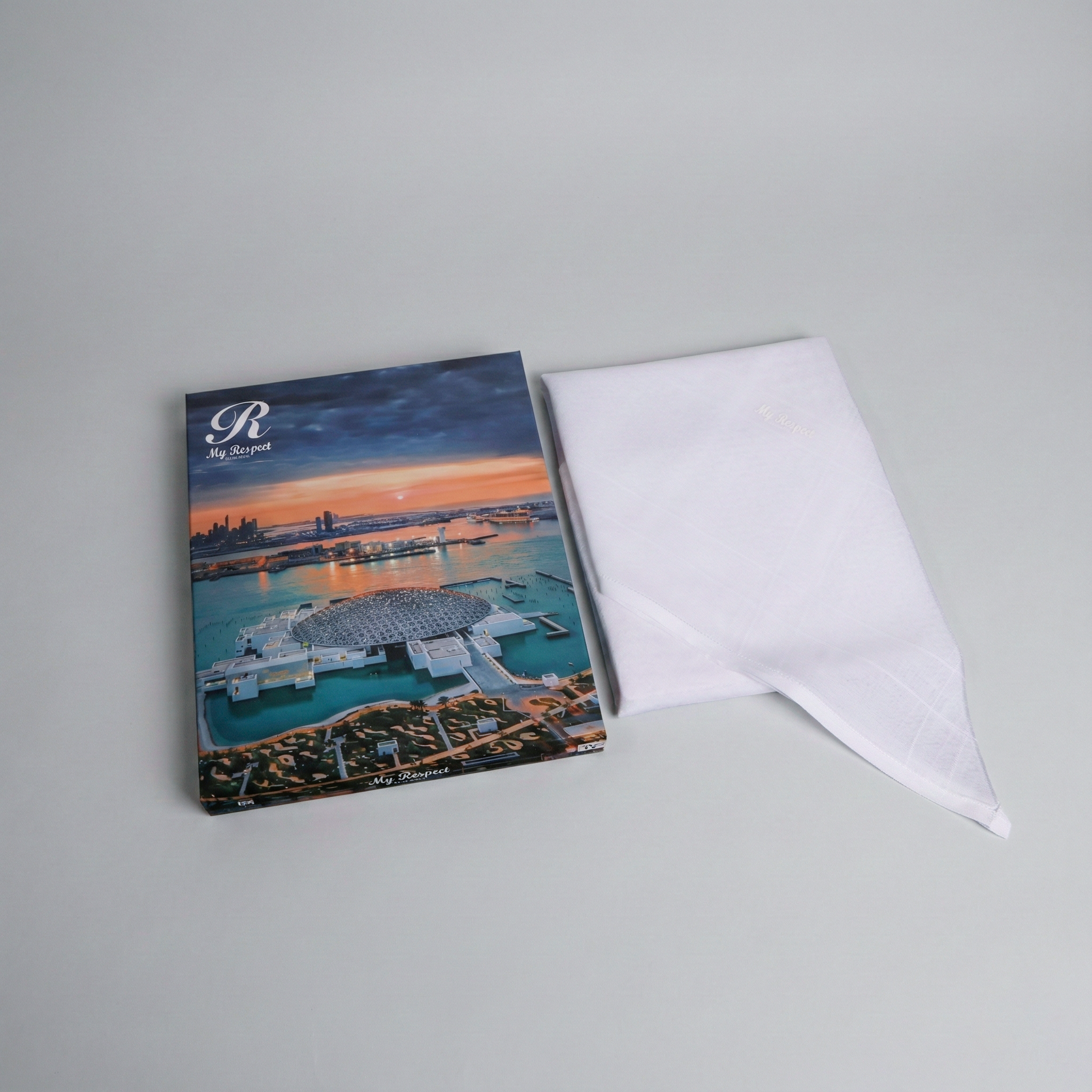 My Respect White Shemagh – R4 Classic